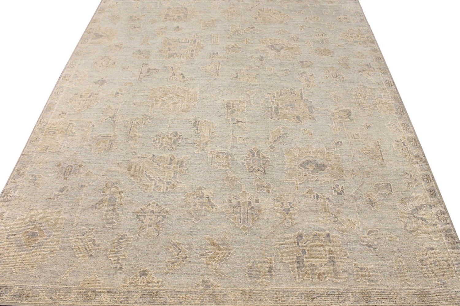 OVERSIZE Oushak Hand Knotted Wool Area Rug - MR028658
