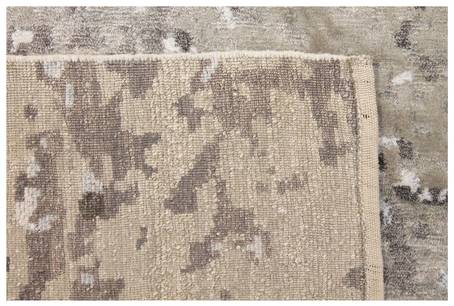 8x10 Modern Hand Knotted Wool Area Rug - MR028666