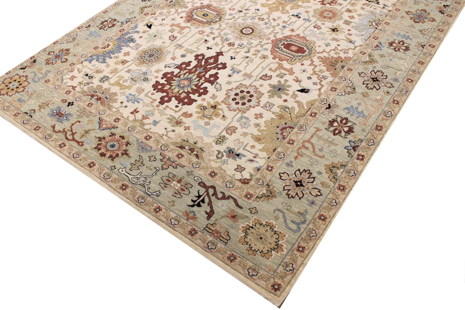 8x10 Traditional Hand Knotted Wool Area Rug - MR028698