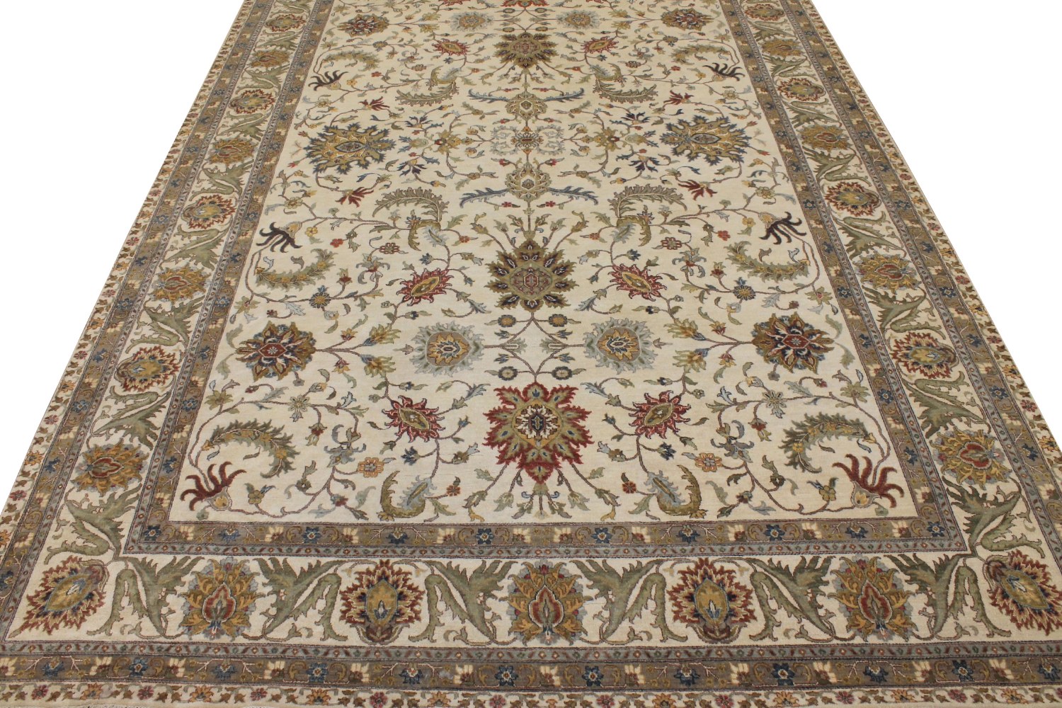 OVERSIZE Traditional Hand Knotted Wool Area Rug - MR028713