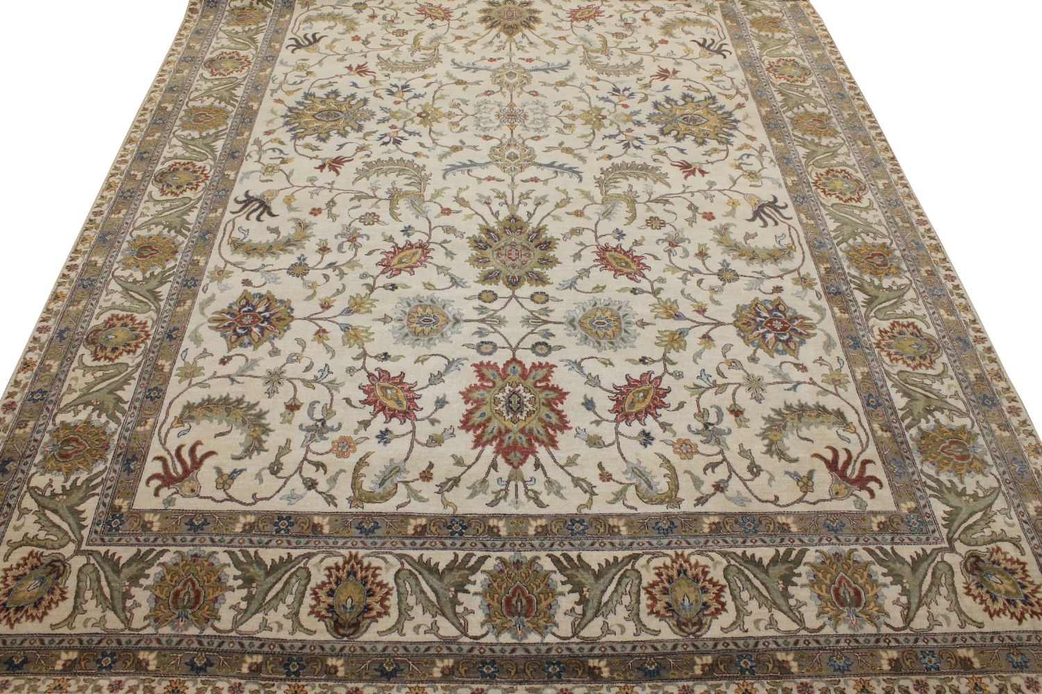 OVERSIZE Traditional Hand Knotted Wool Area Rug - MR028713