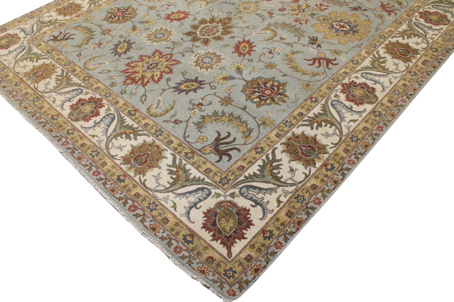 10x14 Traditional Hand Knotted Wool Area Rug - MR028714
