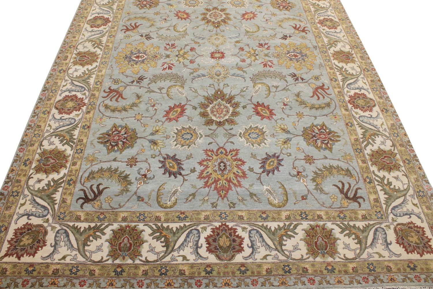 10x14 Traditional Hand Knotted Wool Area Rug - MR028714