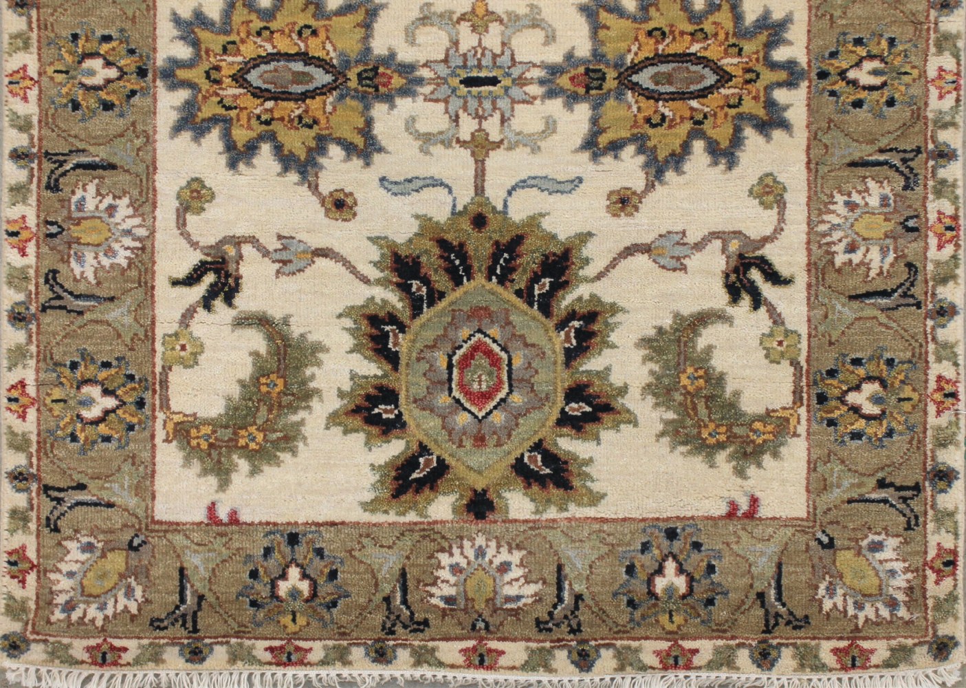 10 ft. Runner Traditional Hand Knotted Wool Area Rug - MR028730