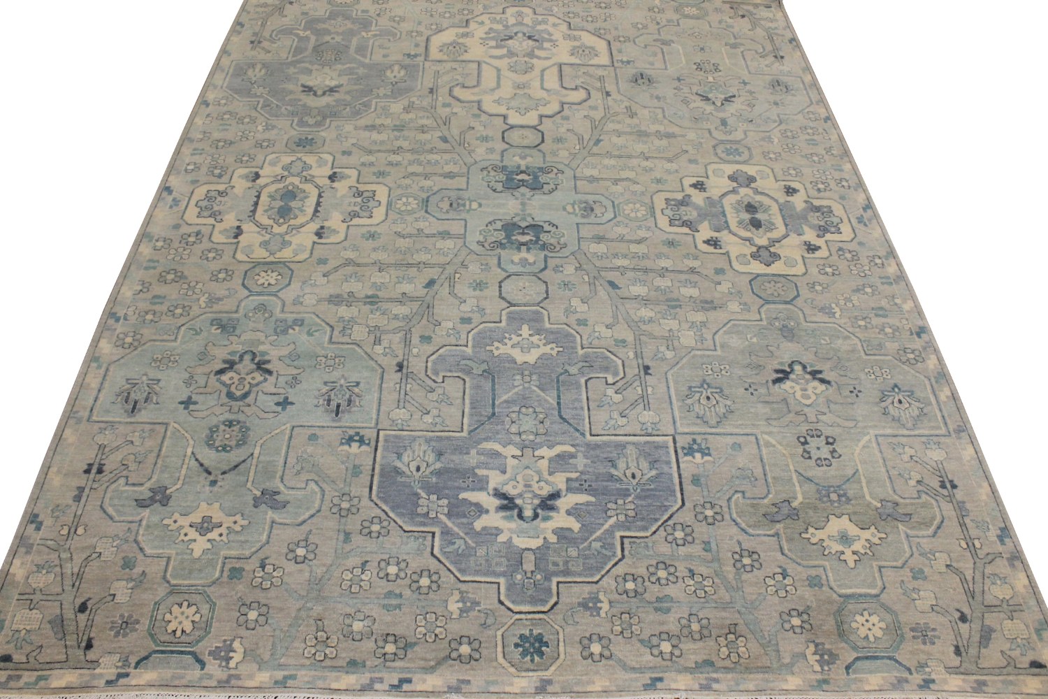 9x12 Traditional Hand Knotted Wool Area Rug - MR028754