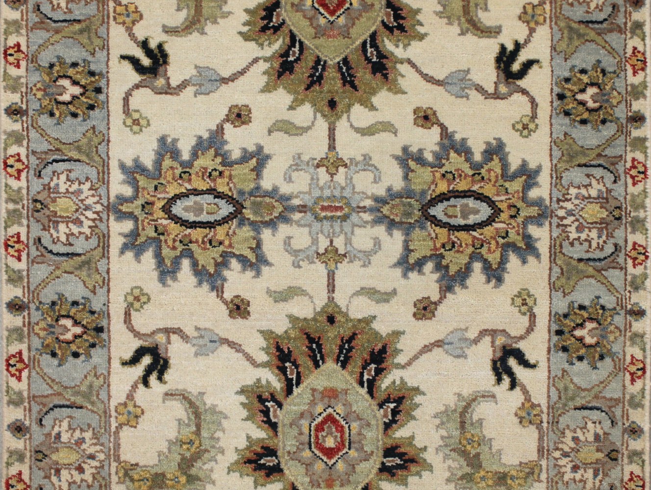 10 ft. Runner Traditional Hand Knotted Wool Area Rug - MR028759
