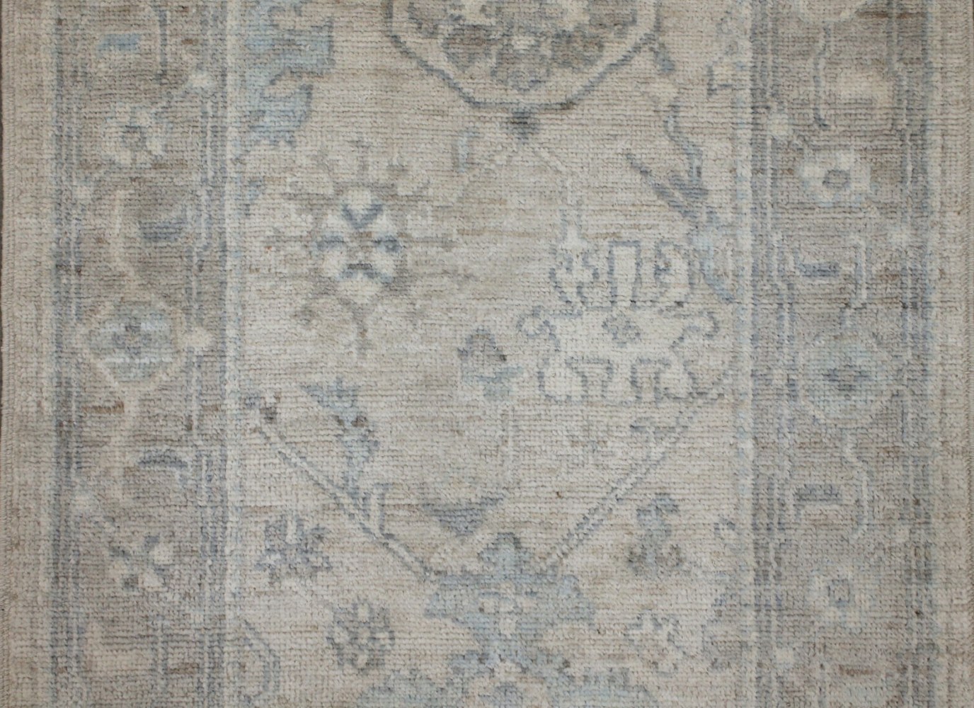10 ft. Runner Oushak Hand Knotted Wool Area Rug - MR028778