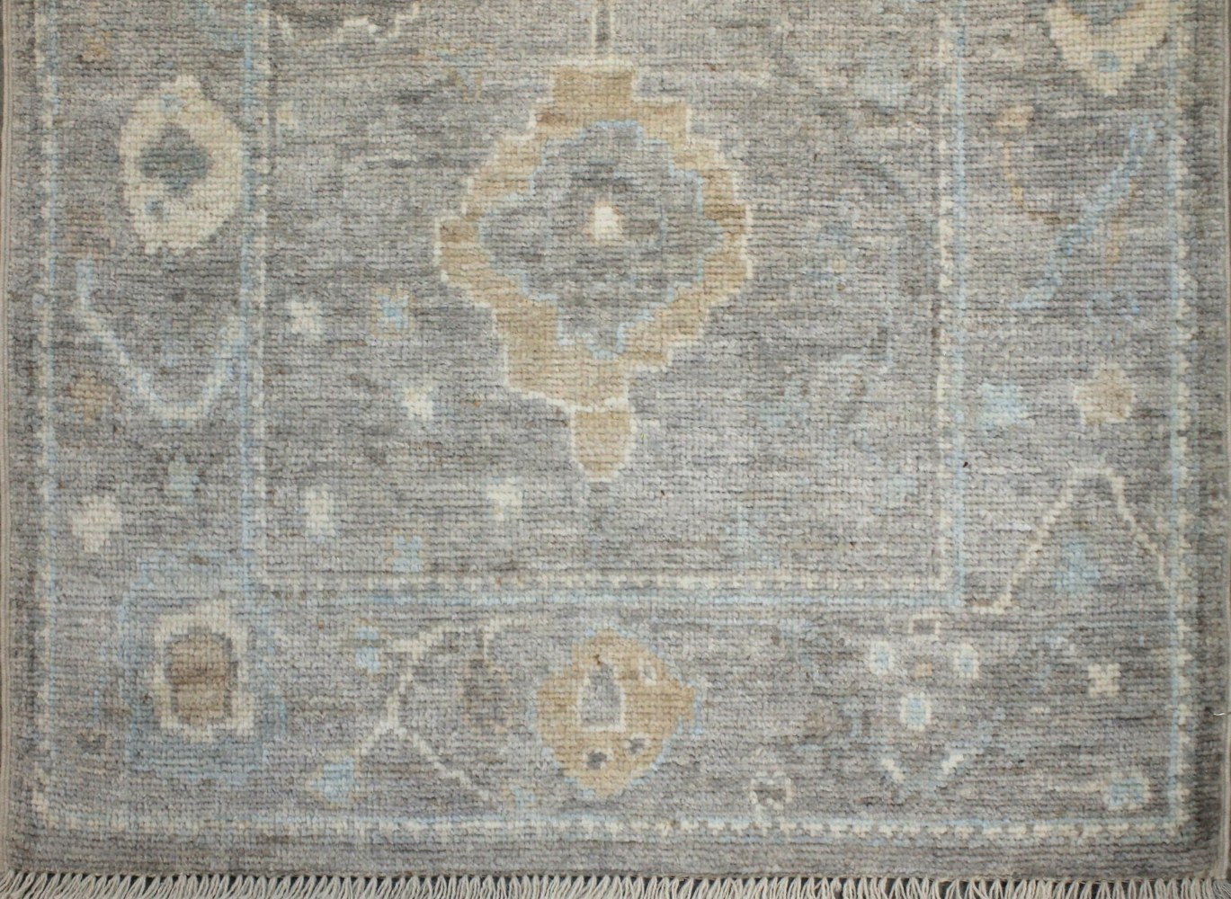 10 ft. Runner Oushak Hand Knotted Wool Area Rug - MR028779
