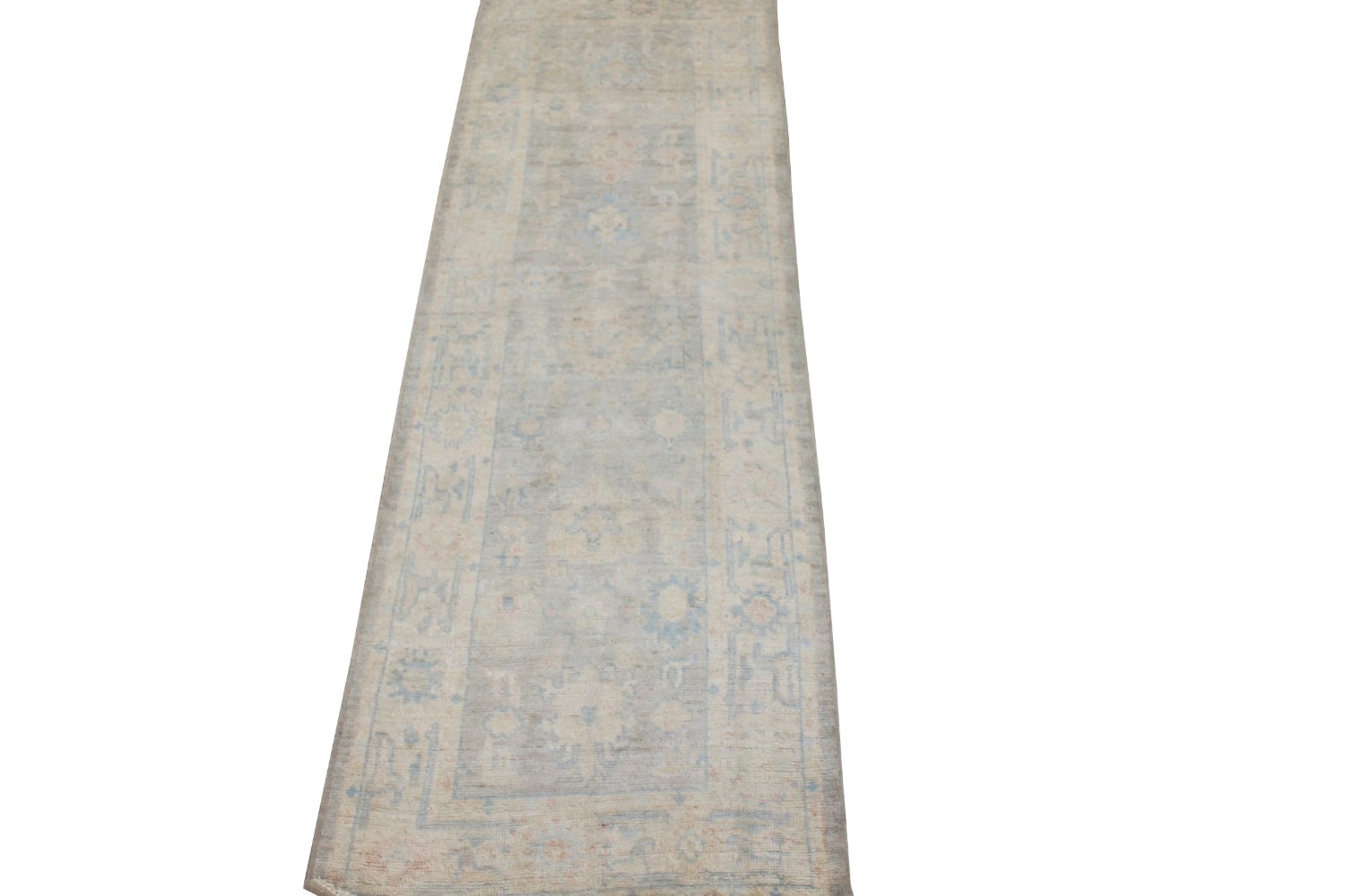 8 ft. Runner Oushak Hand Knotted Wool Area Rug - MR028800