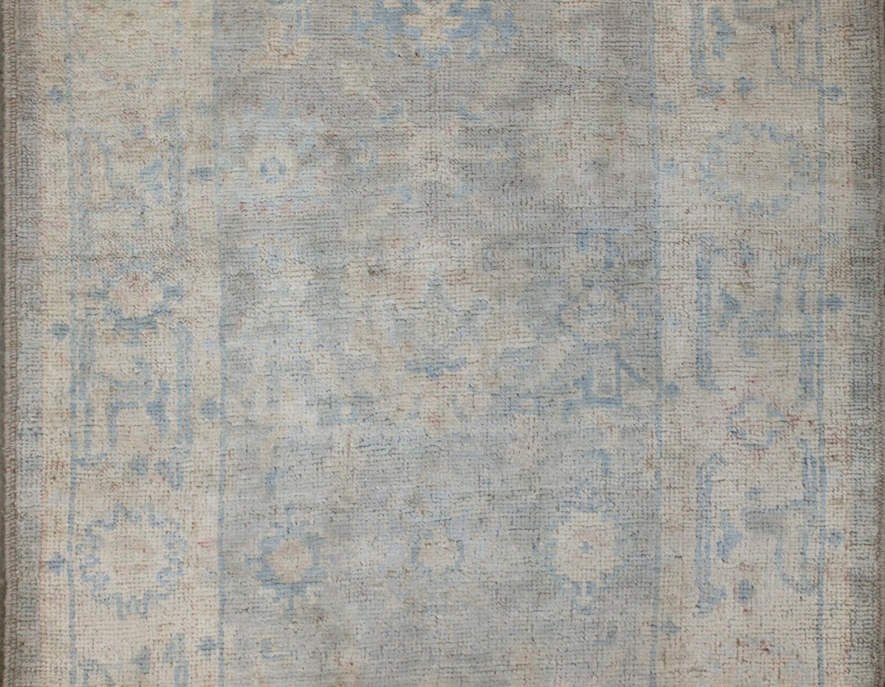 8 ft. Runner Oushak Hand Knotted Wool Area Rug - MR028800