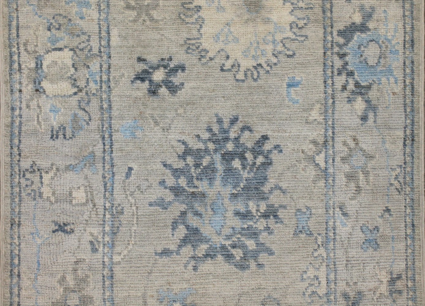 12 ft. Runner Oushak Hand Knotted Wool Area Rug - MR028803