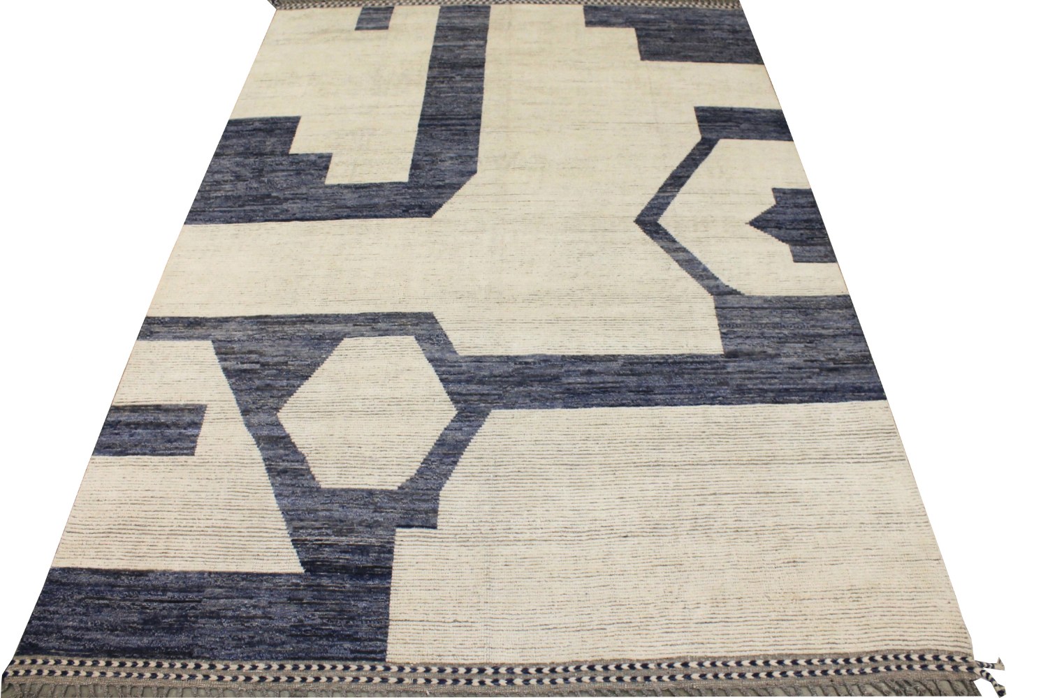 10x14 Tribal Hand Knotted Wool Area Rug - MR028827