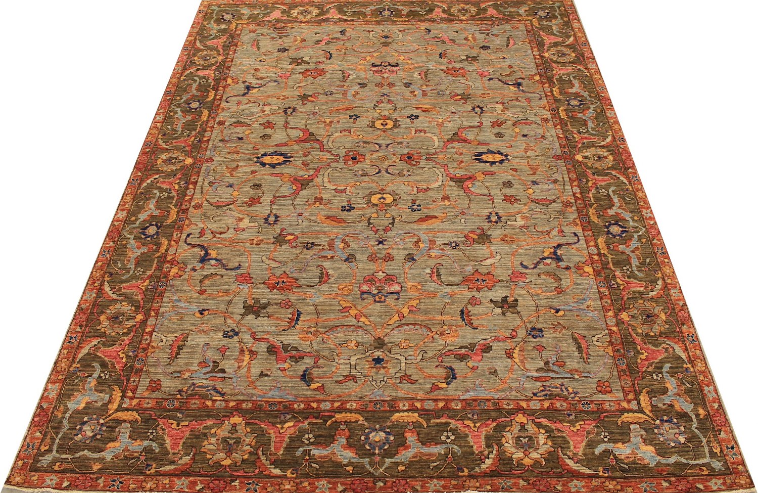 9x12 Aryana & Antique Revivals Hand Knotted Wool Area Rug - MR028846