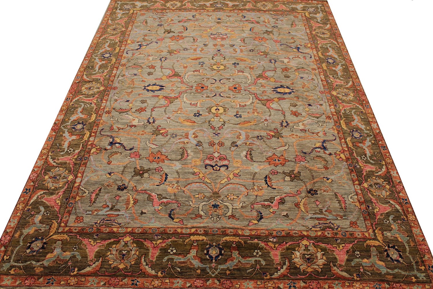 9x12 Aryana & Antique Revivals Hand Knotted Wool Area Rug - MR028846