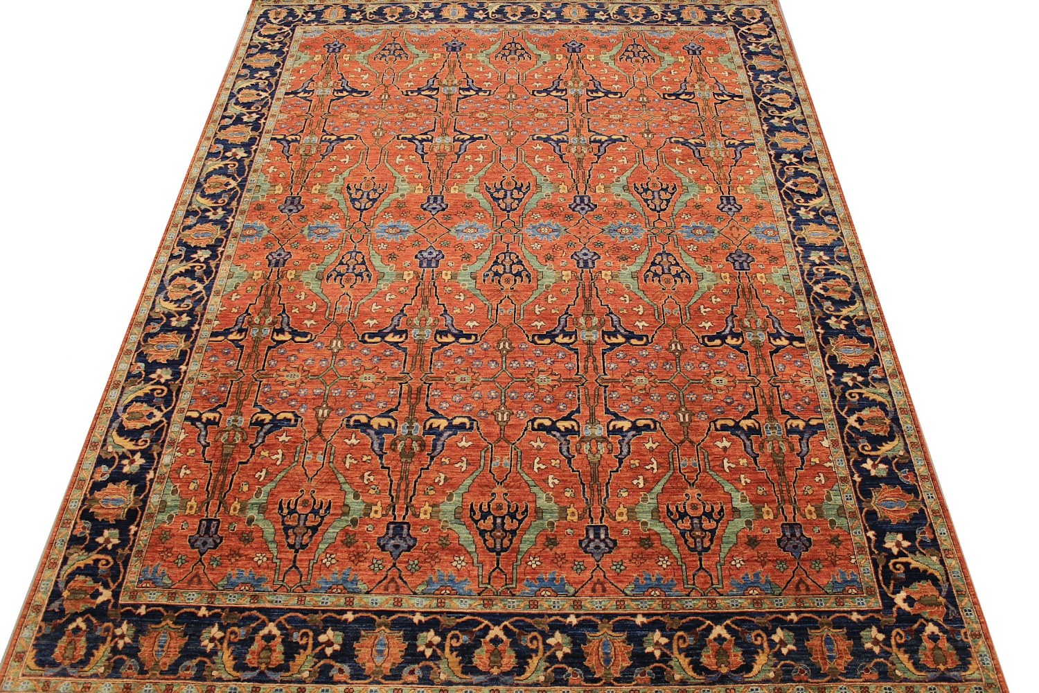 9x12 Aryana & Antique Revivals Hand Knotted Wool Area Rug - MR028852