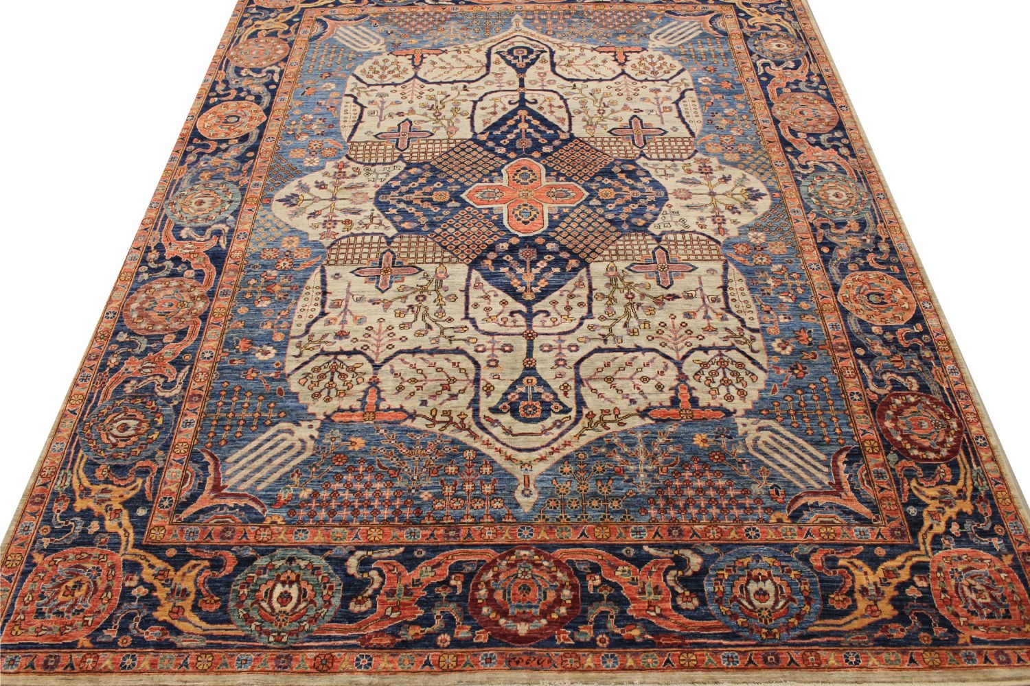 9x12 Aryana & Antique Revivals Hand Knotted Wool Area Rug - MR028854