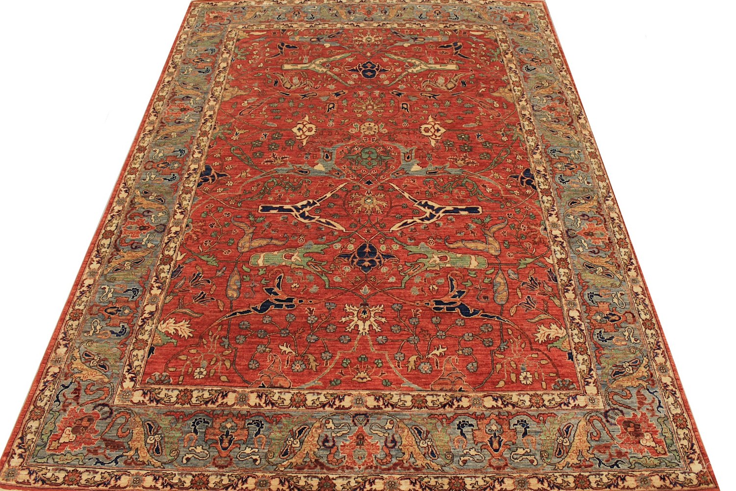 9x12 Aryana & Antique Revivals Hand Knotted Wool Area Rug - MR028855