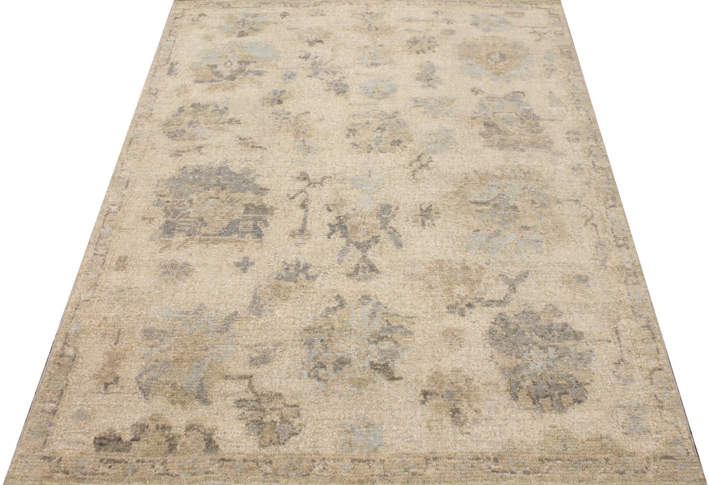 8x10 Oushak Hand Knotted Wool Area Rug - MR028900