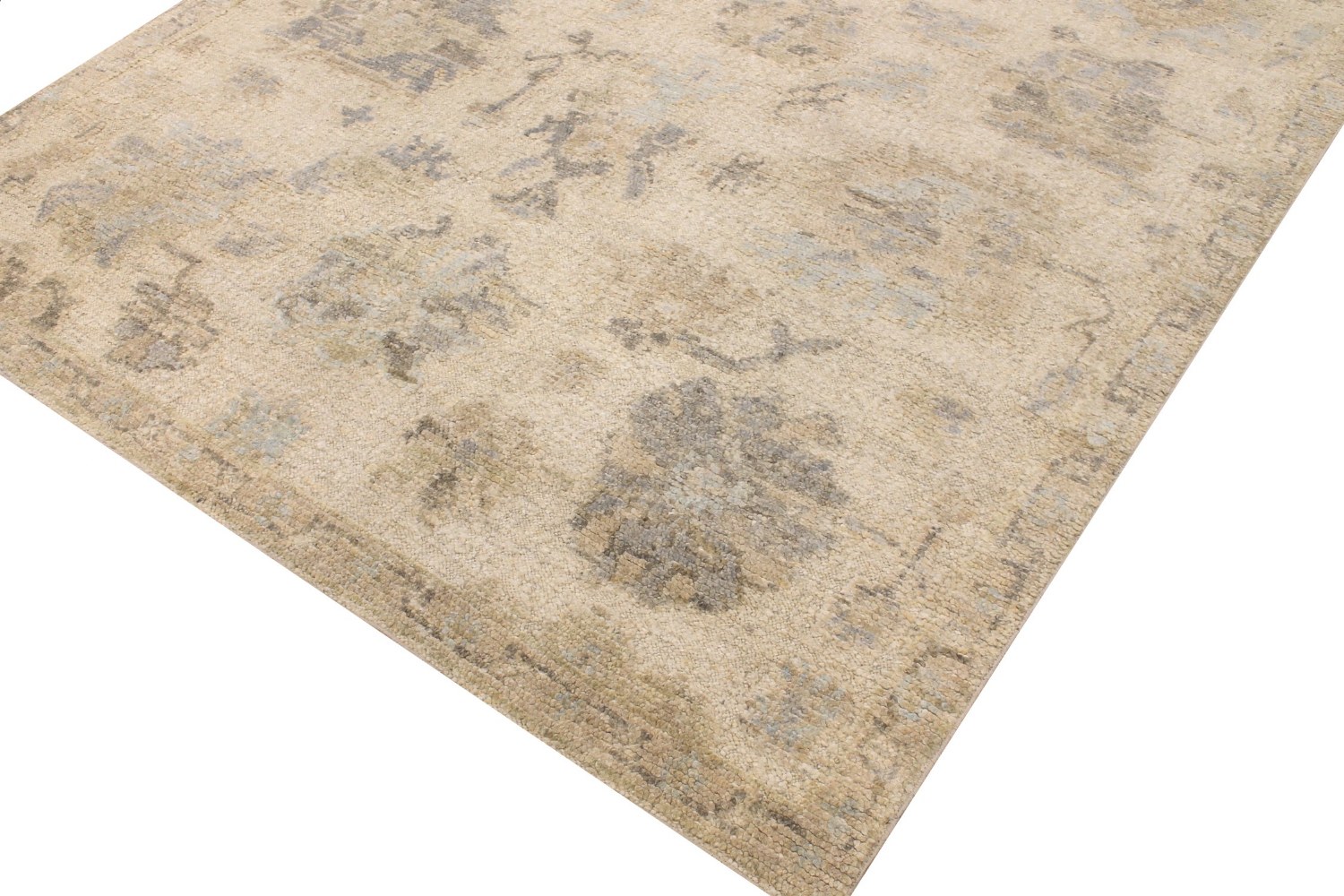 8x10 Oushak Hand Knotted Wool Area Rug - MR028900
