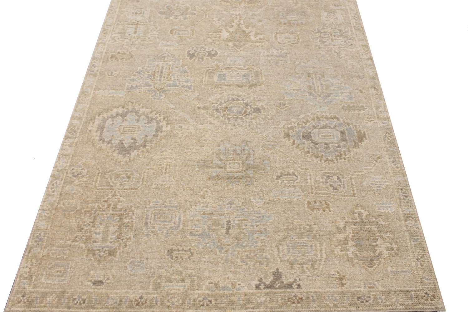 8x10 Oushak Hand Knotted Wool Area Rug - MR028903