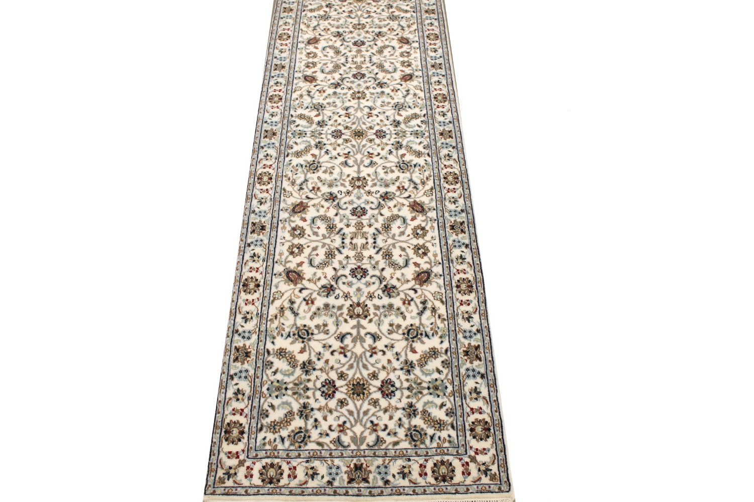 8 ft. Runner Traditional Hand Knotted Wool Area Rug - MR028915