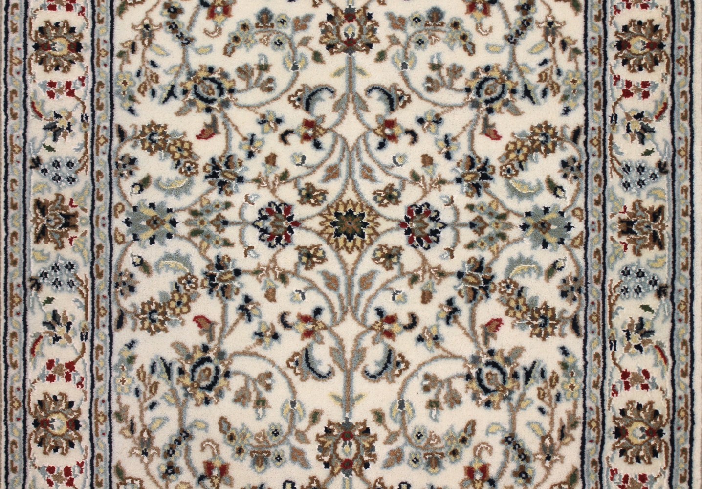 8 ft. Runner Traditional Hand Knotted Wool Area Rug - MR028915