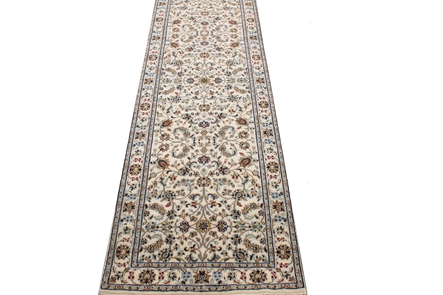 8 ft. Runner Traditional Hand Knotted Wool Area Rug - MR028915