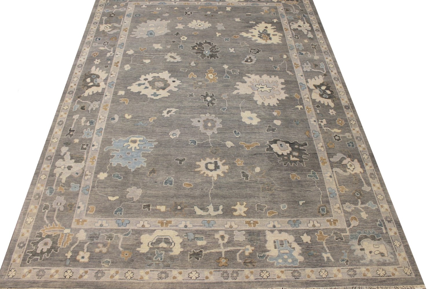 10x14 Oushak Hand Knotted Wool Area Rug - MR028921