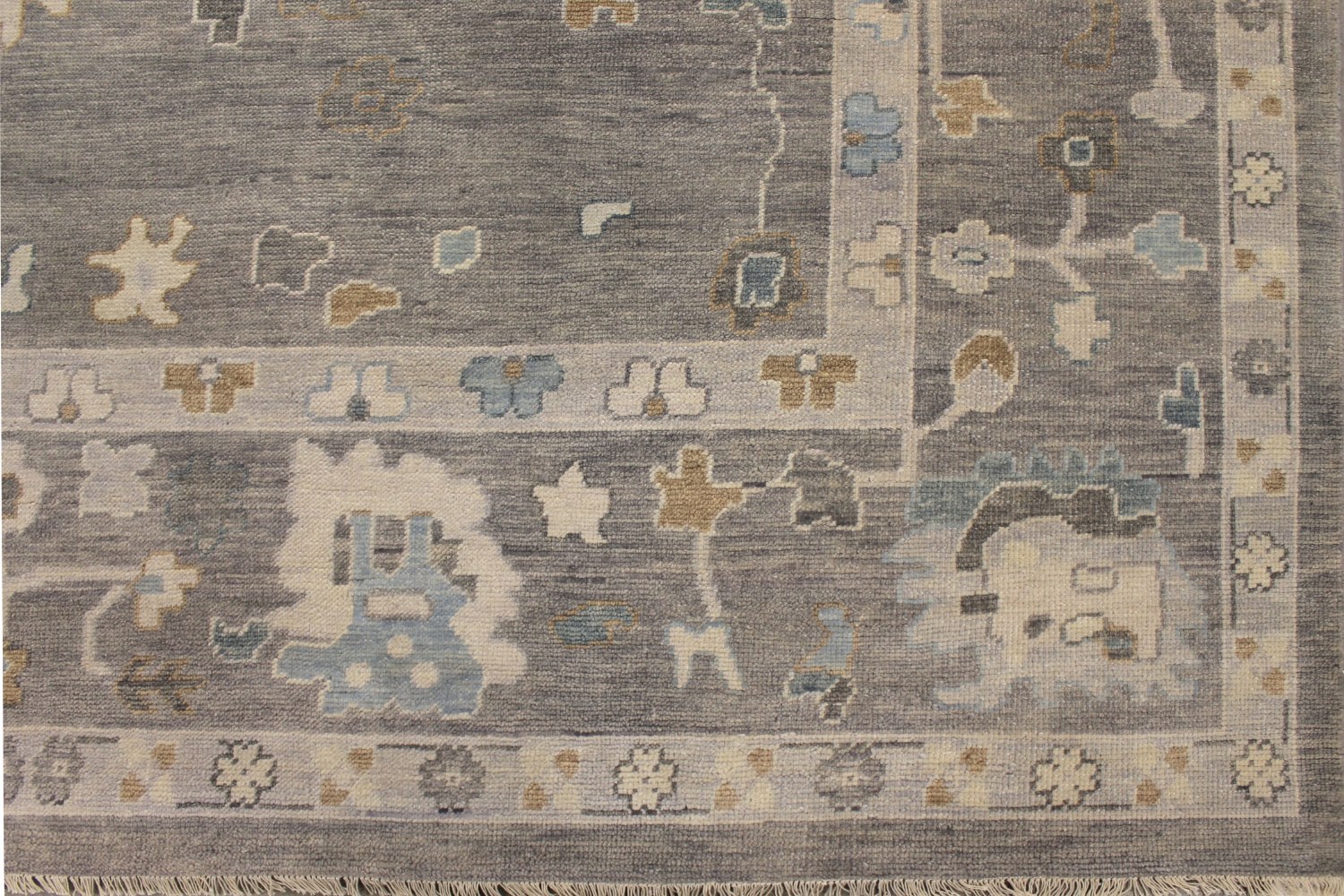 10x14 Oushak Hand Knotted Wool Area Rug - MR028921