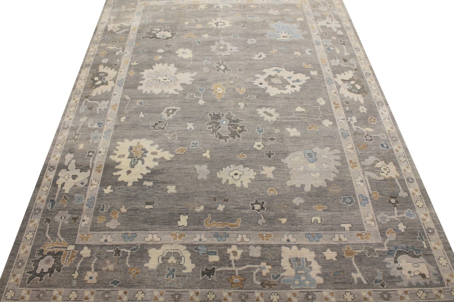 10x14 Oushak Hand Knotted Wool Area Rug - MR028921