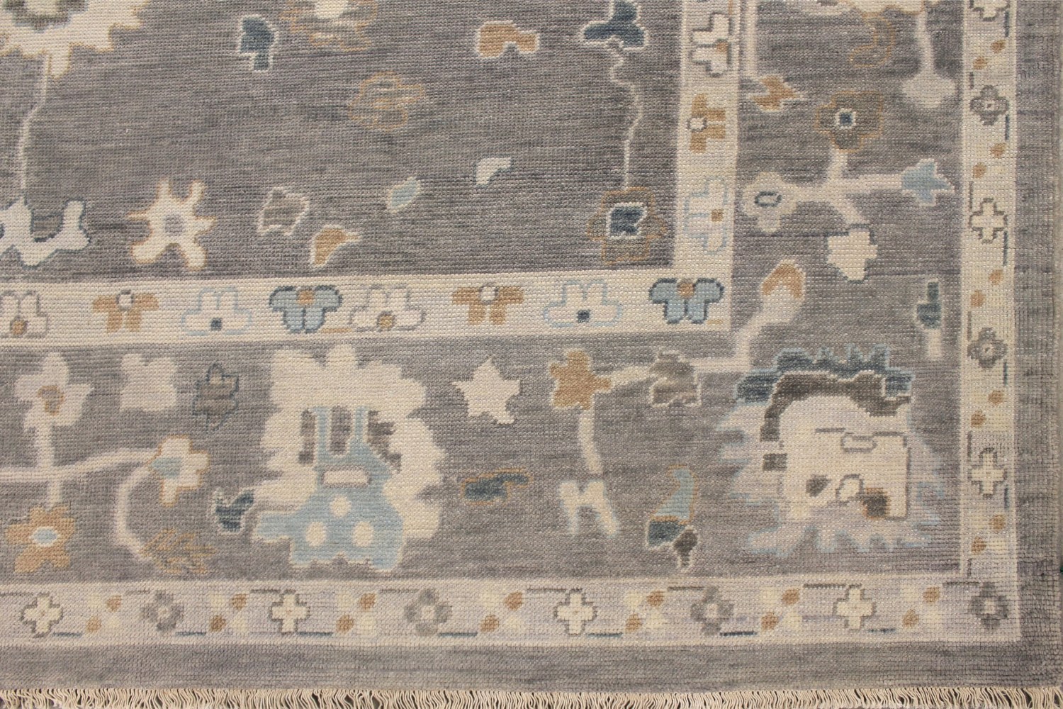 9x12 Oushak Hand Knotted Wool Area Rug - MR028924