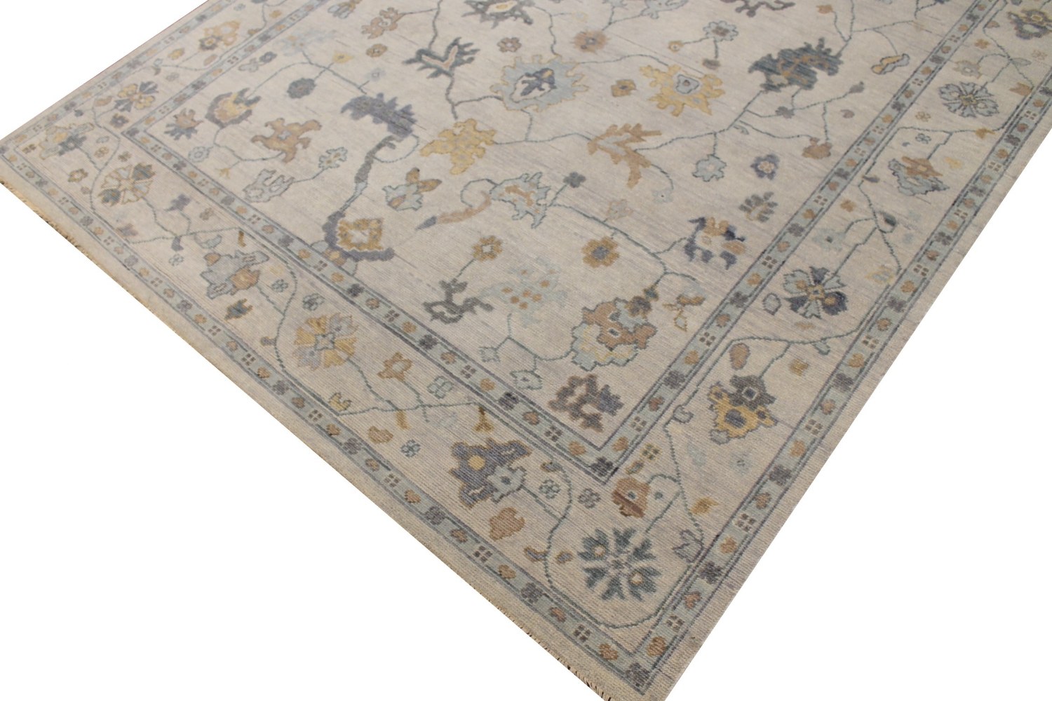 8x10 Oushak Hand Knotted Wool Area Rug - MR028932