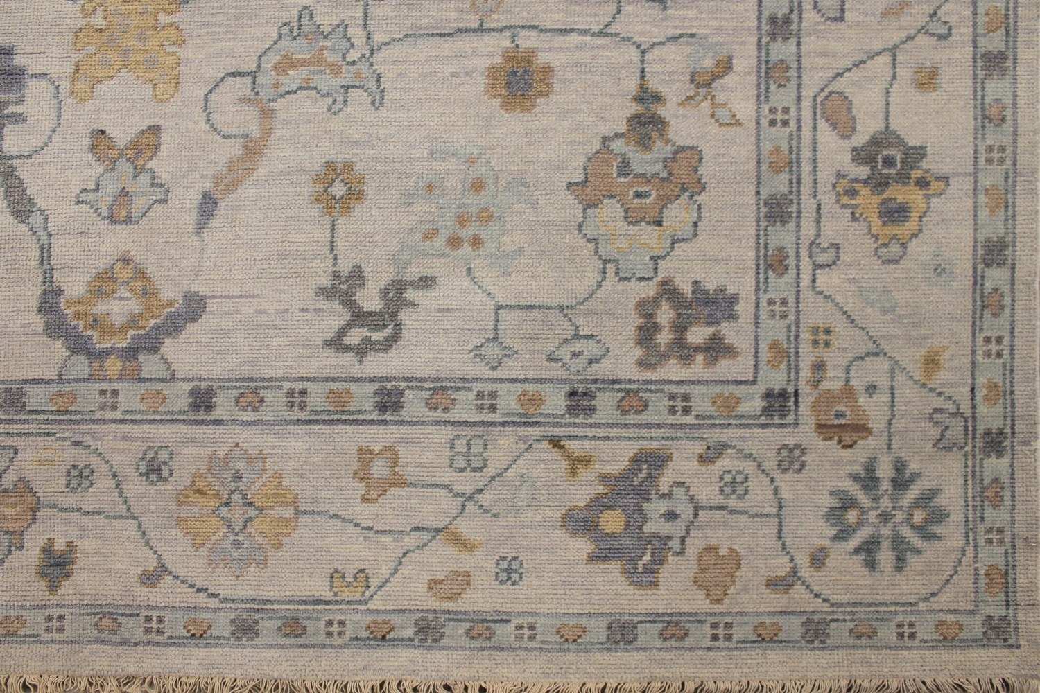 8x10 Oushak Hand Knotted Wool Area Rug - MR028932