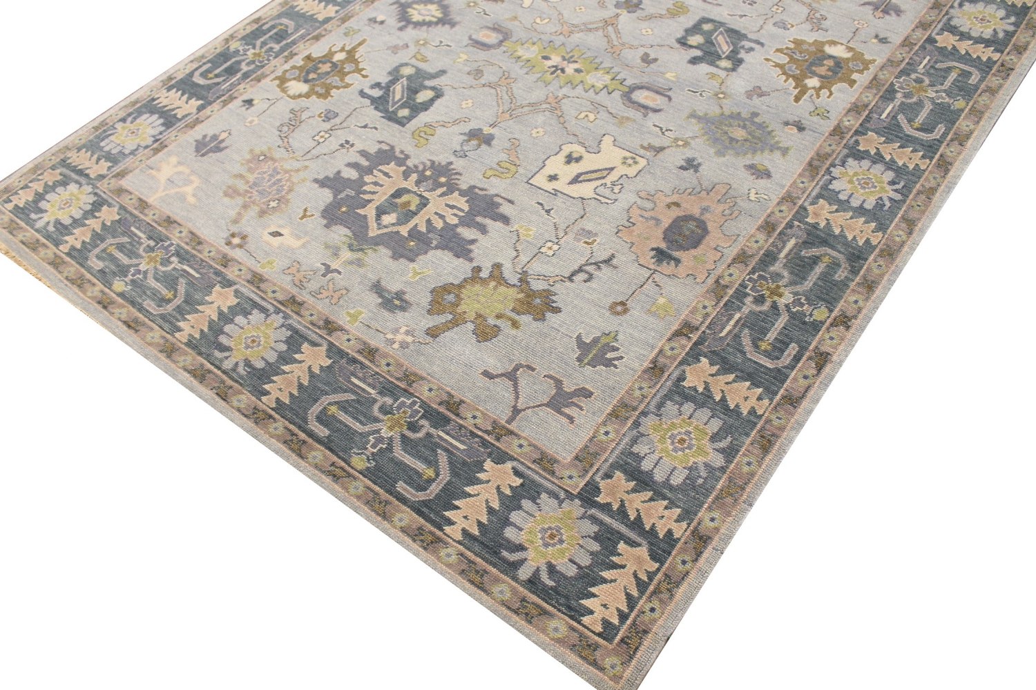 8x10 Oushak Hand Knotted Wool Area Rug - MR028936