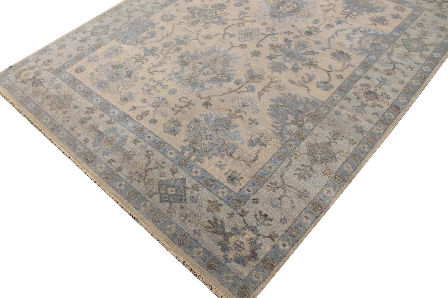 8x10 Oushak Hand Knotted Wool Area Rug - MR028937