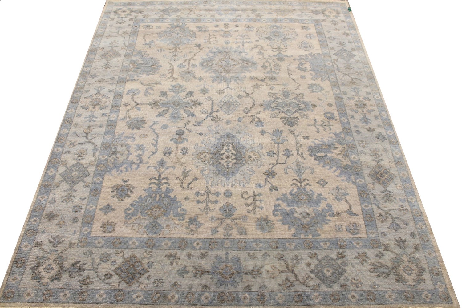 8x10 Oushak Hand Knotted Wool Area Rug - MR028937