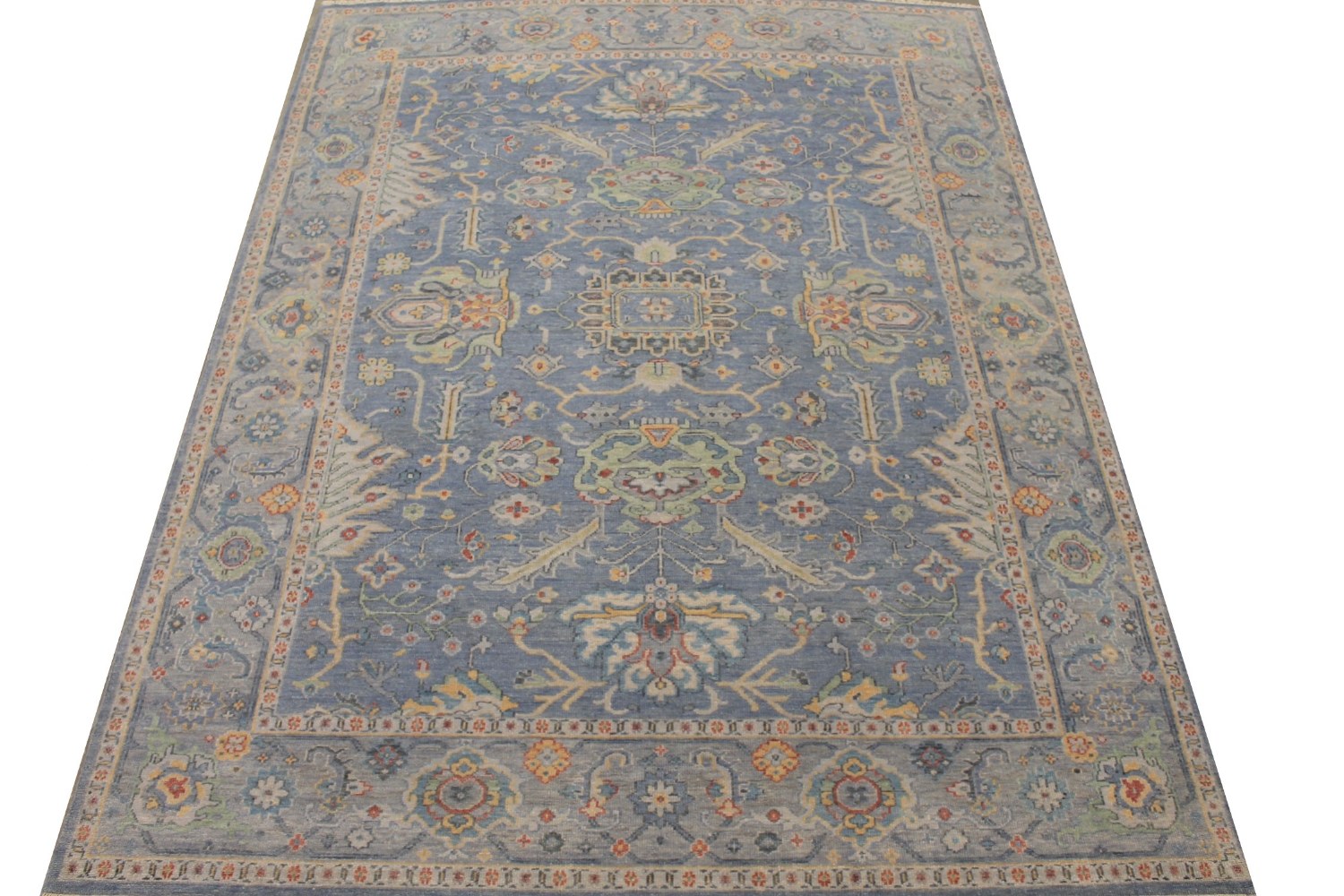 8x10 Oushak Hand Knotted Wool Area Rug - MR028939