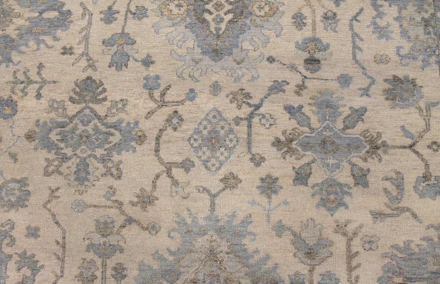 9x12 Oushak Hand Knotted Wool Area Rug - MR028940