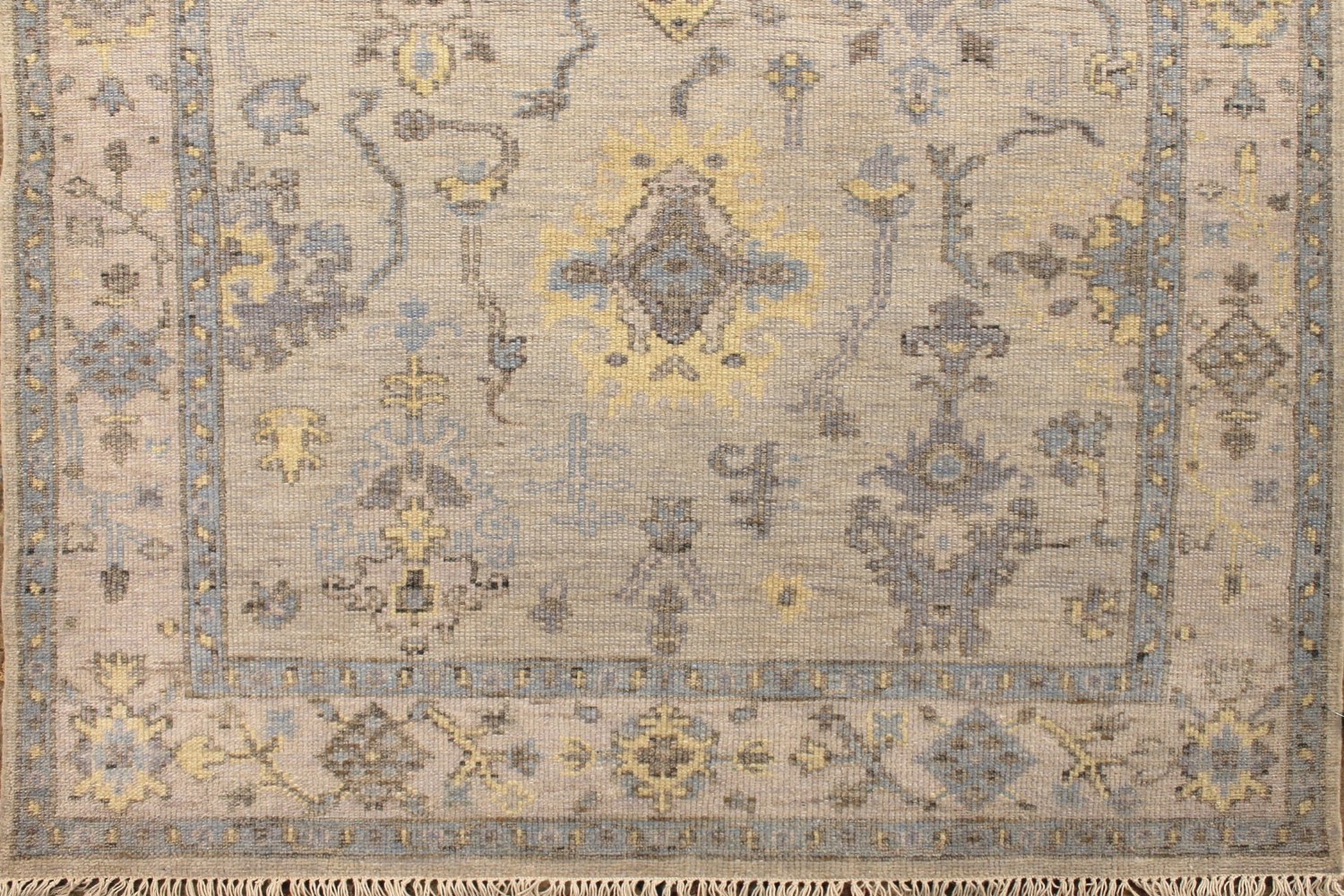 4x6 Oushak Hand Knotted Wool Area Rug - MR028949