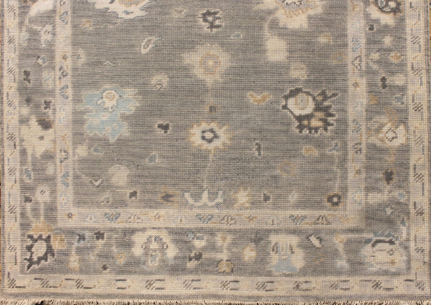 4x6 Oushak Hand Knotted Wool Area Rug - MR028950