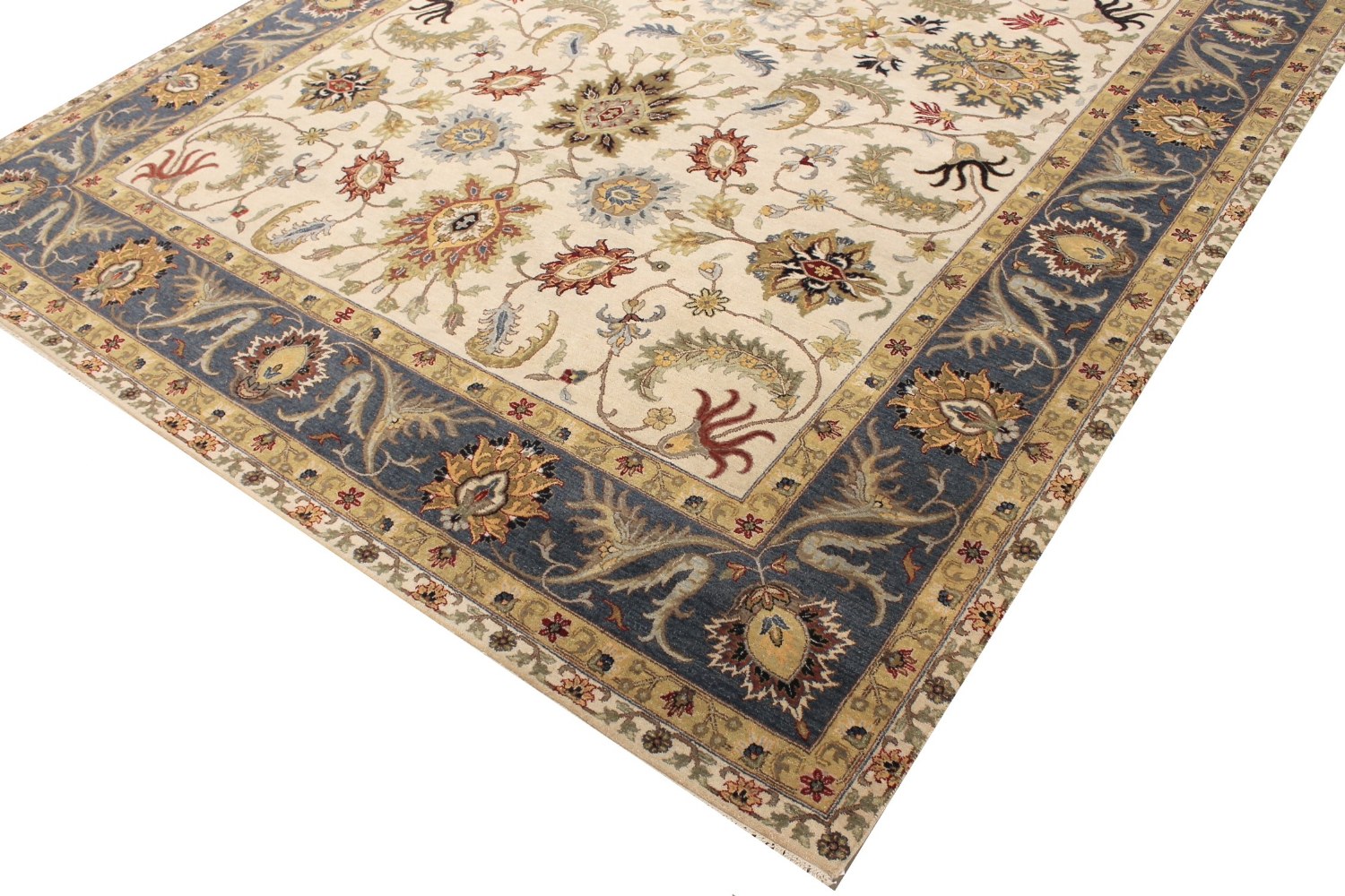 10x14 Traditional Hand Knotted Wool Area Rug - MR028954