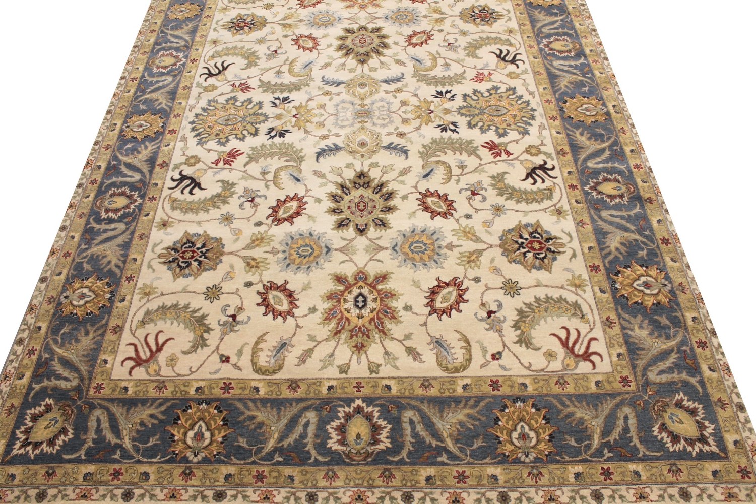 10x14 Traditional Hand Knotted Wool Area Rug - MR028954