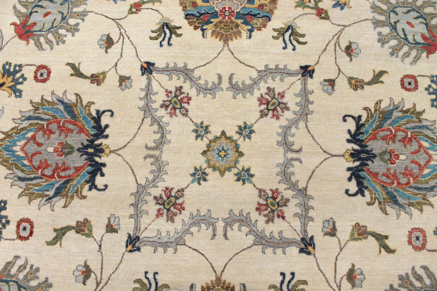 9x12 Traditional Hand Knotted Wool Area Rug - MR028955