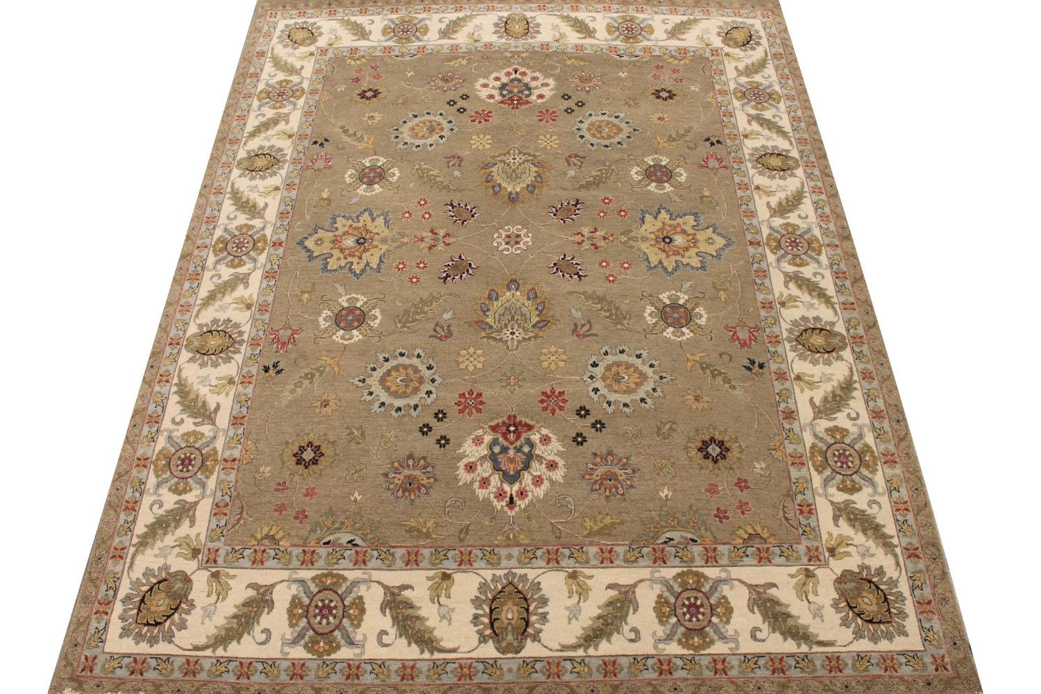 8x10 Traditional Hand Knotted Wool Area Rug - MR028958