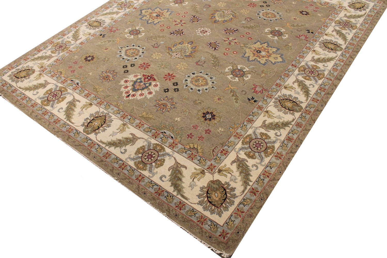 8x10 Traditional Hand Knotted Wool Area Rug - MR028958