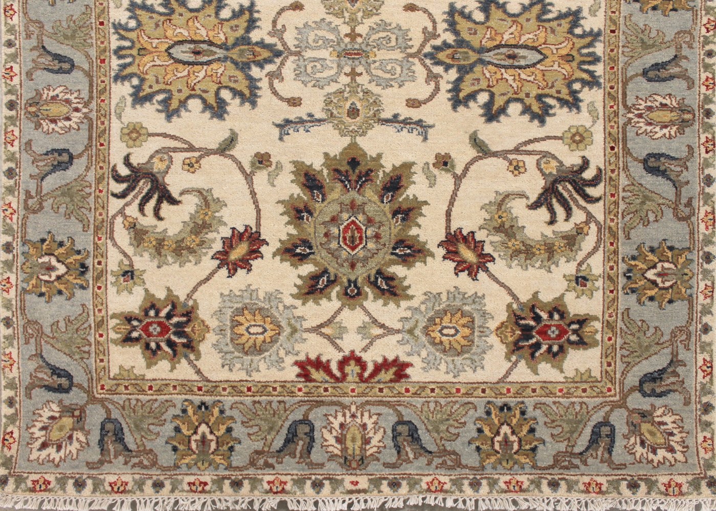 Wide Runner Traditional Hand Knotted Wool Area Rug - MR028962