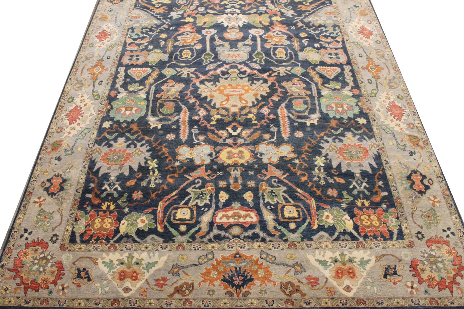 10x14 Traditional Hand Knotted Wool Area Rug - MR028964