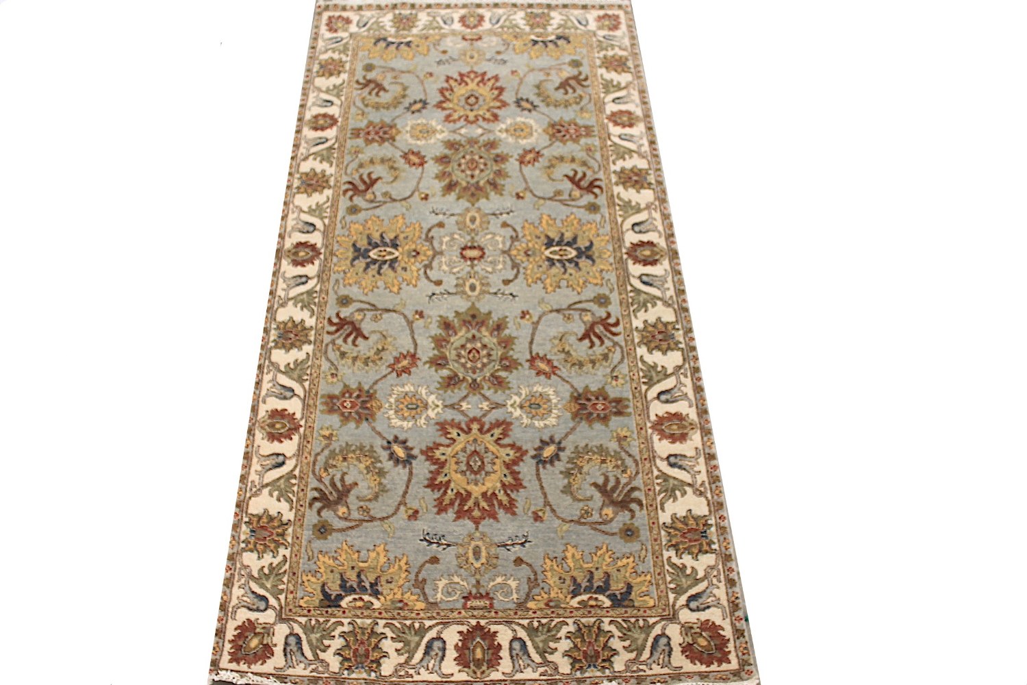 4x6 Traditional Hand Knotted Wool Area Rug - MR028983