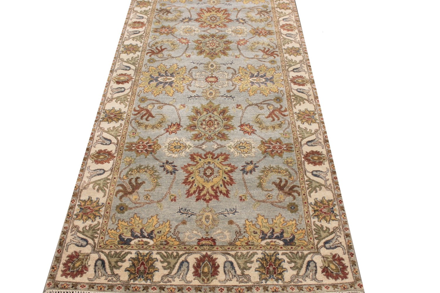 4x6 Traditional Hand Knotted Wool Area Rug - MR028983