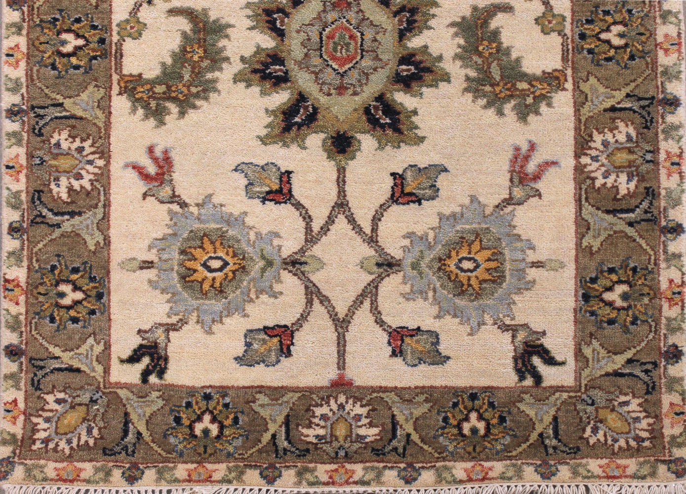 12 ft. Runner Traditional Hand Knotted Wool Area Rug - MR028987